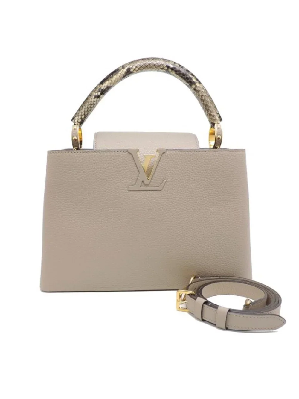 Louis Vuitton Handbag Gray